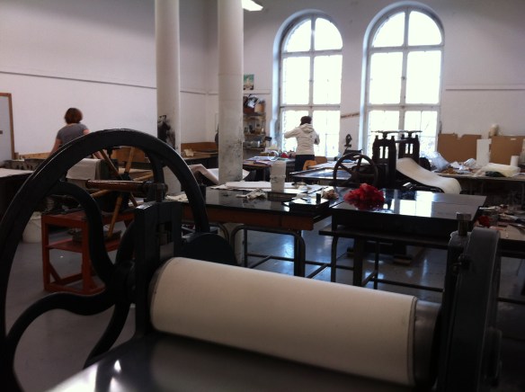 Druckwerkstatt at Bethanien Berlin