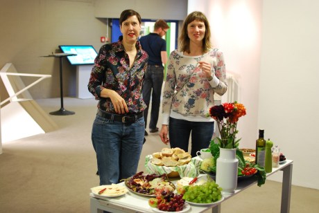 Friends helping with the aperitivi. Photo © Paul Pedersen